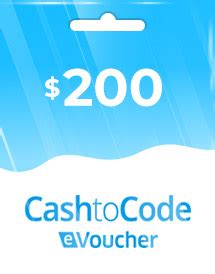CashtoCode eVoucher Bonus! .